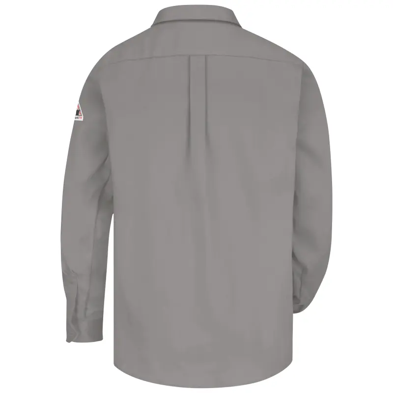 Bulwark® Button Up Flame Resistant Men's Uniform Shirt - SLU8 - Image 4