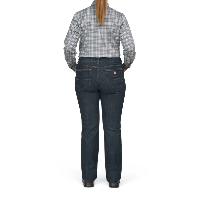 Bulwark® Flame Resistant Women's Knit Button Down Shirt - STG3 - Image 8