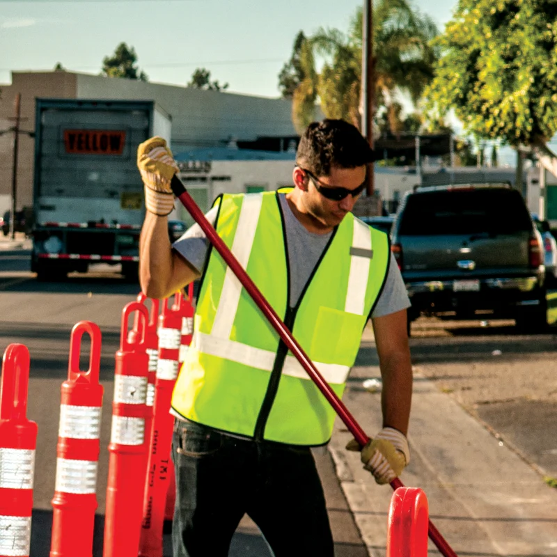 Kishigo® Economy Hi Vis Safety Mesh Vest - Image 5