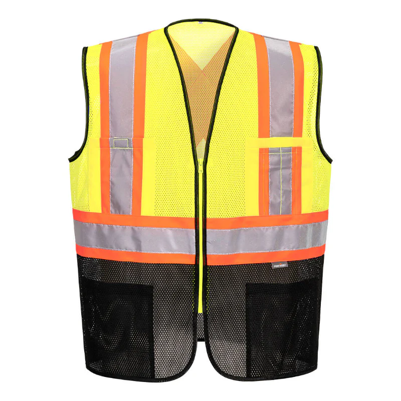 Portwest® Hi-Vis X Back Contrast Executive Safety Vest - US395 - Image 3