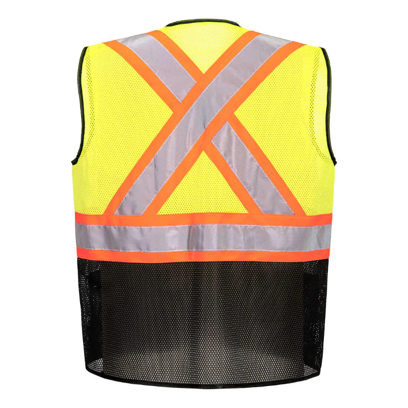 Portwest® Hi-Vis X Back Contrast Executive Safety Vest - US395 - Image 4
